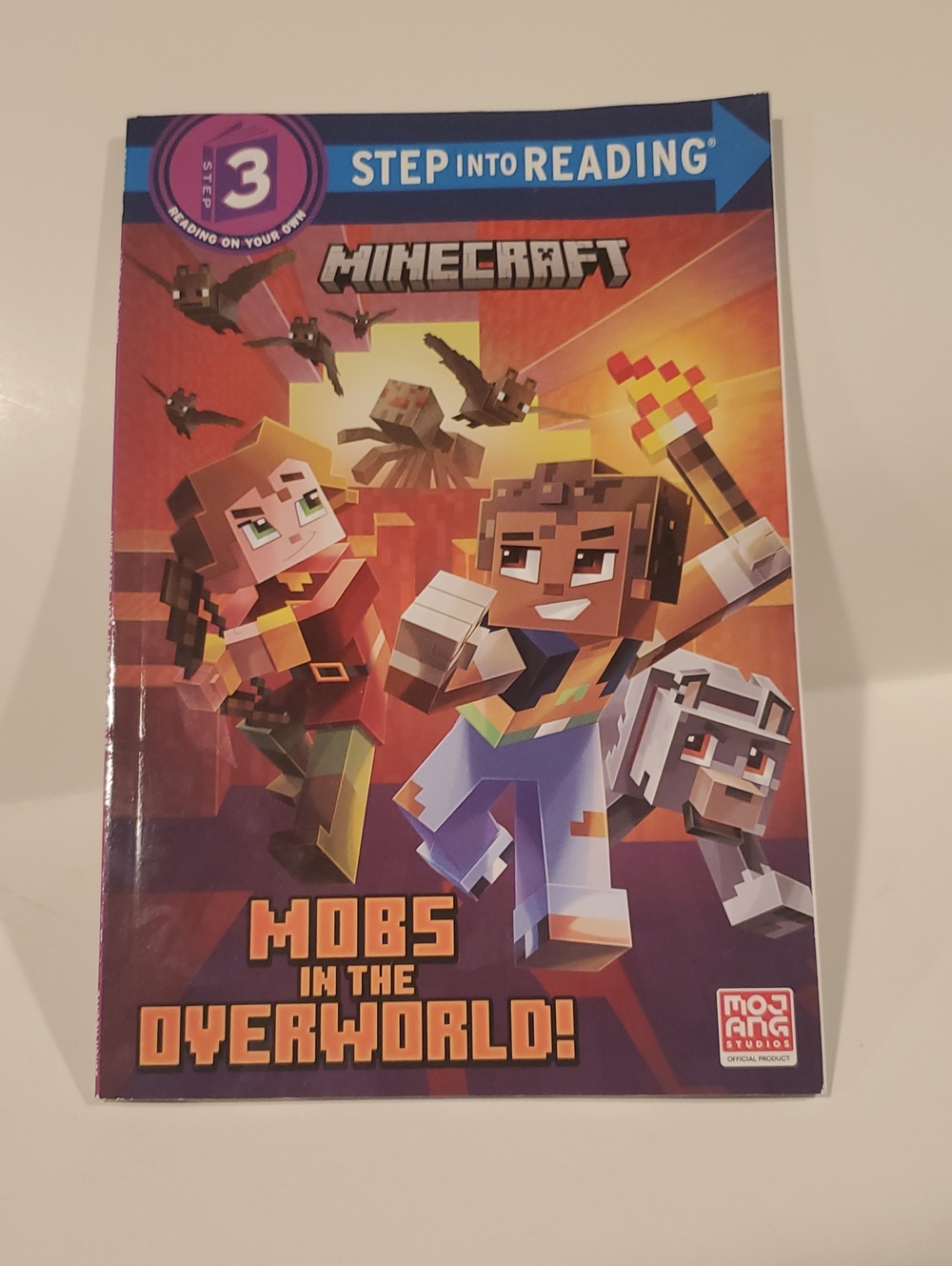 Minecraft Step into Reading: Mobs in the Overworld! - Paperback